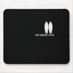 San Onofre State Beach, Surfing-Souvenir, Surfer M Mousepad