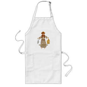 San Pascual Lange Schürze