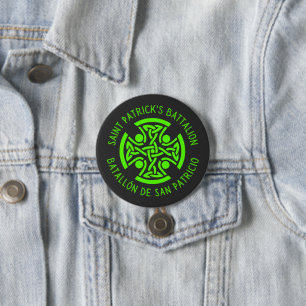 San Patricios Bataillon Irisch-Mexikanisch Button