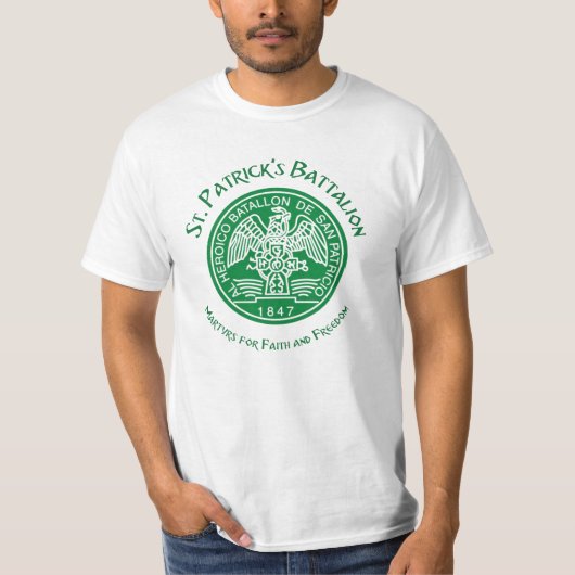 San Patricios Saint Patrick Battalion T-Shirt (Vorderseite)