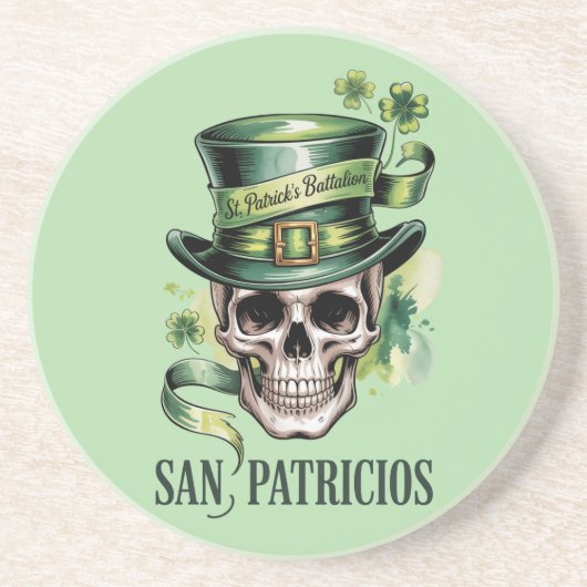 San Patricios St. Patrick's Bataillon Untersetzer (Vorne)