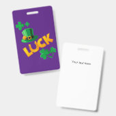 SAN PATRICKS DAY AUSWEIS (Front & Back)