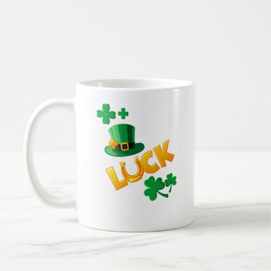 SAN PATRICKS DAY KAFFEETASSE (Links)