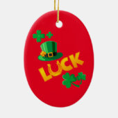 SAN PATRICKS DAY KERAMIK ORNAMENT (Hinten)