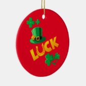 SAN PATRICKS DAY KERAMIK ORNAMENT (Rechts)