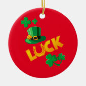 SAN PATRICKS DAY KERAMIK ORNAMENT (Vorne)