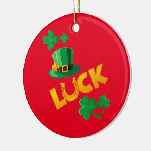 SAN PATRICKS DAY KERAMIK ORNAMENT (Links)