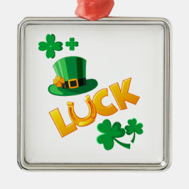 SAN PATRICKS DAY ORNAMENT AUS METALL