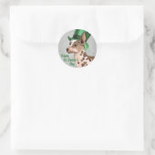 San Patrick's Day PIO Runder Aufkleber (Tasche)