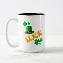 SAN PATRICKS DAY ZWEIFARBIGE TASSE