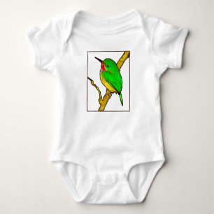 San Pedrito Puerto Rican Bird Baby Strampler