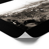 San Pedro, CA Foto 1908 Poster (Ecke)