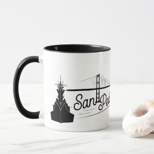 San Pedro California Sehenswürdigkeiten Hafen von Tasse (Mit Donut)