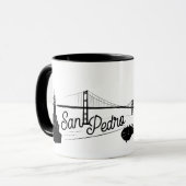 San Pedro California Sehenswürdigkeiten Hafen von Tasse (Vorderseite Links)