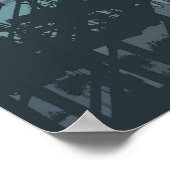 San Pedro Cranes Poster (Ecke)