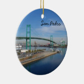 San Pedro, Kalifornien Keramikornament (Rechts)