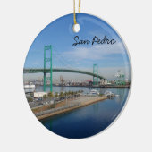 San Pedro, Kalifornien Keramikornament (Links)