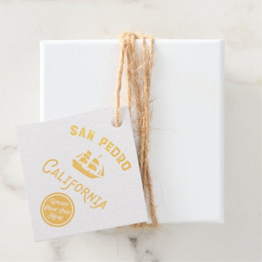 San Pedro Local Business-Logo Geschenkanhänger (Mit Box)