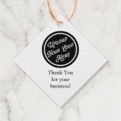 San Pedro Local Business-Logo Geschenkanhänger (Rückseite)