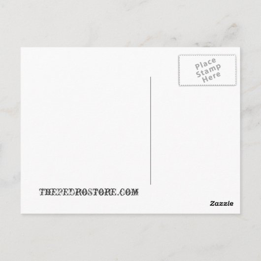 San Pedro Royal Palms Postcard Postkarte (Rückseite)