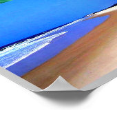 San Pedro - Strand Poster (Ecke)