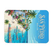 San Pedro Town Belize wird zu Magnet (Horizontal)