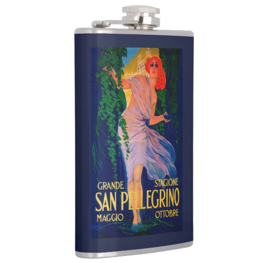 San Pellegrino Vintages PosterEurope Flachmann (Rechts)