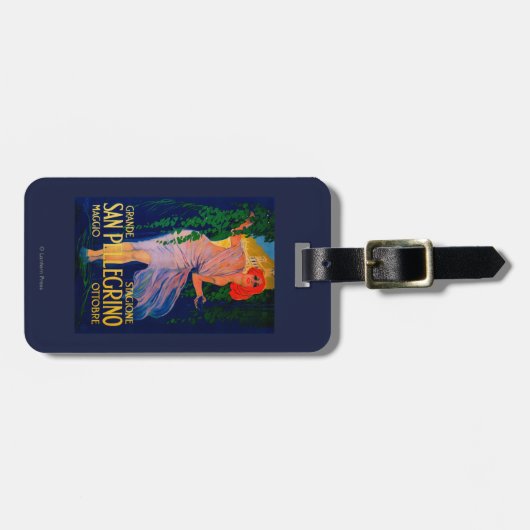 San Pellegrino Vintages PosterEurope Gepäckanhänger (Vorderseite horizontal)