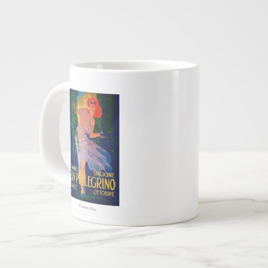 San Pellegrino Vintages PosterEurope Jumbo-Tasse (Vorderseite Links)