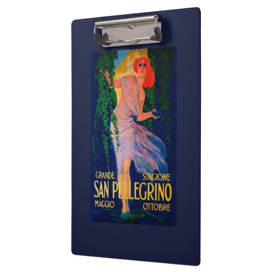 San Pellegrino Vintages PosterEurope Klemmbrett (Links)