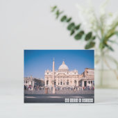 San Pietro Kirche Santa Maria delle Grazie Postkarte (Stehend Vorderseite)