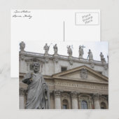 San Pietro Postkarte (Vorne/Hinten)