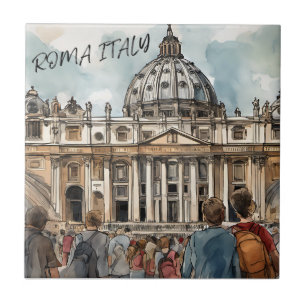 San Pietro St. Peter's Basilicata Fliese