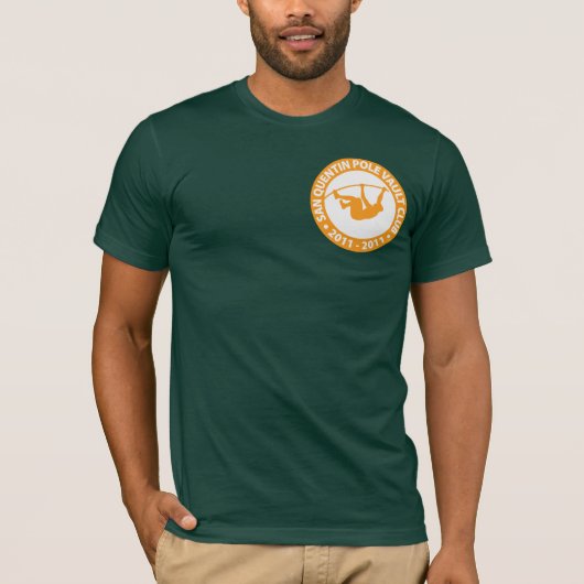 San- QuentinStabhochsprung-Verein T-Shirt (Vorderseite)