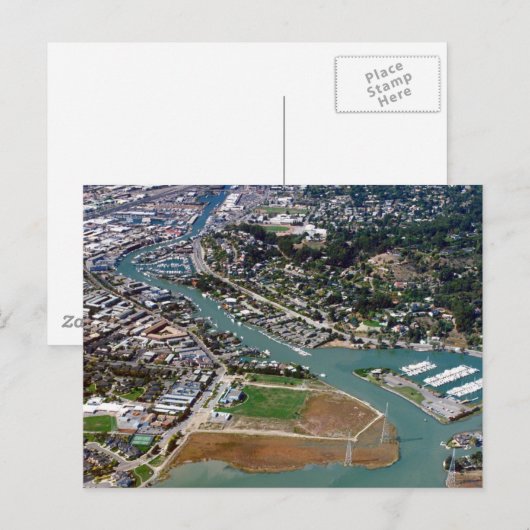 San Rafael Luftbild Postkarte (Vorne/Hinten)