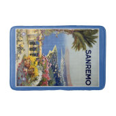 San Remo Italien Vintage Badematte (Vorderseite)