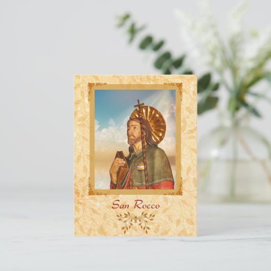 San Rocco - Postkarte (Stehend Vorderseite)