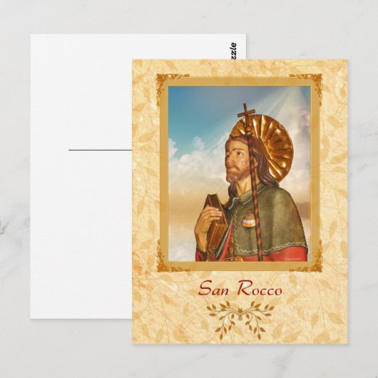 San Rocco - Postkarte (Vorne/Hinten)