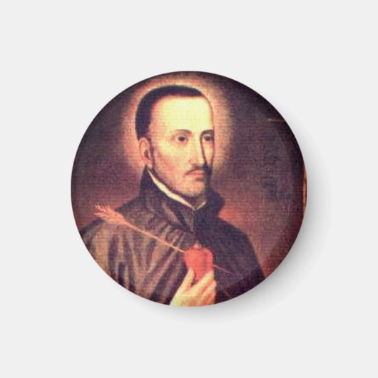 San Roque González de Santa Cruz Schlüsselanhänger Magnet (Vorne)