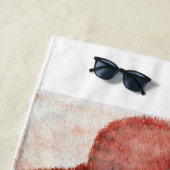 San Salvador, Bahamas, Muscheln: Badetuch (Beispiel)