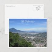 san salvador distant postkarte (Vorne/Hinten)