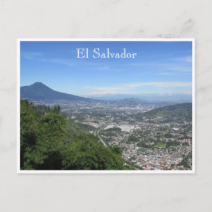 san salvador distant postkarte