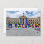 San Salvador, Palacio Nacional Postkarte (Vorne/Hinten)