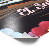 San Salvador Vintage Reiseplakat Fotodruck (Ecke)