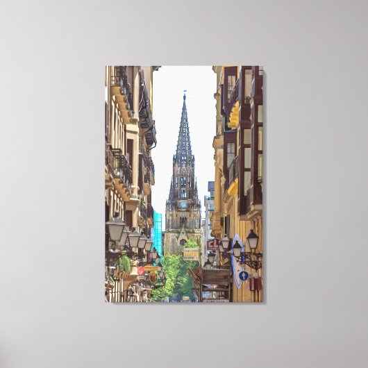 San Sebastian. #13. Leinwanddruck (Vorderseite)