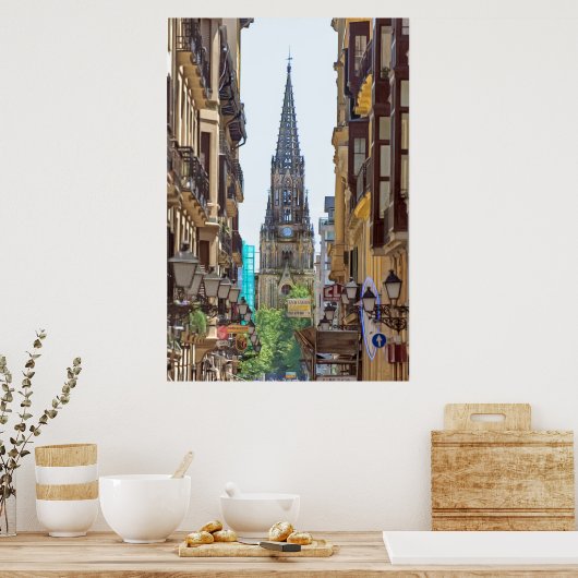 San Sebastian. #13. Poster (Küche)