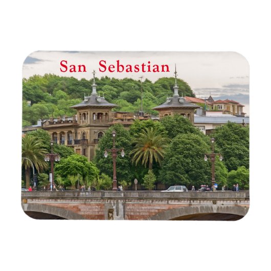 San Sebastian. #22 Magnet (Horizontal)