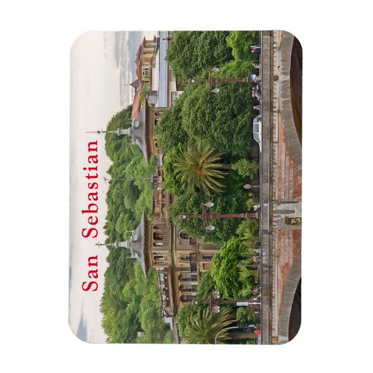 San Sebastian. #22 Magnet (Vertikal)