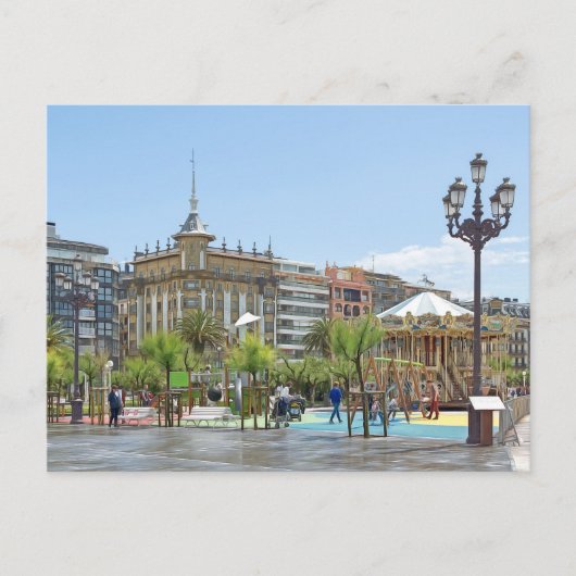 San Sebastian. 4. Postkarte (Vorderseite)