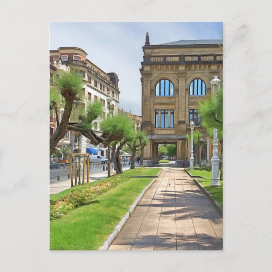 San Sebastian. 5. Postkarte (Vorderseite)
